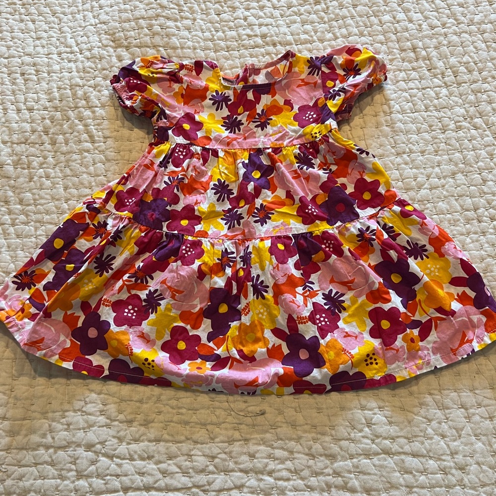 Floral toddler dress